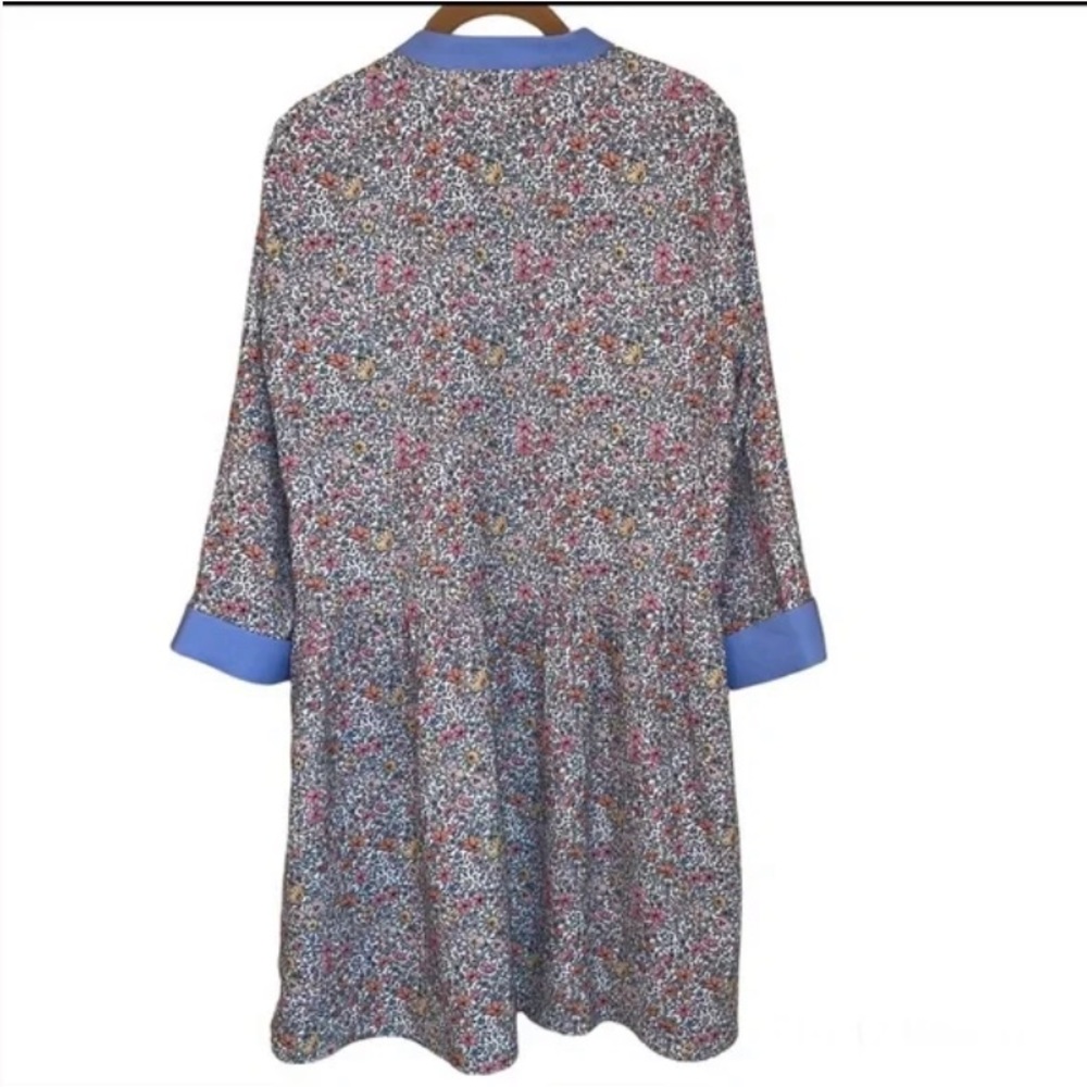 Tuckernuck Poppy Royal Shirt Dress - Picture 3 of 7